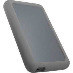 Raidsonic Festplatten-Gehäuse ICY BOX externes Aluminium Gehäuse f.2,5 SATA HDD/SSD zu USB 3.2Type-C, Silikonhülle