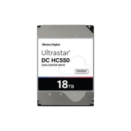 Western Digital Ultrastar DC HC550 18TB SAS HDD-Festplatte (16TB) 3,5"", SAS Interface