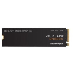 WD_Black SN850X NVMe interne Gaming-SSD (1 TB) 7300 MB/S Lesegeschwindigkeit, 6600 MB/S Schreibgeschwindigkeit, PCI Express 4.0