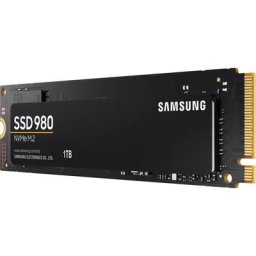 Samsung SSD 980 interne SSD (1 TB) 3500 MB/S Lesegeschwindigkeit, 3000 MB/S Schreibgeschwindigkeit, NVMe