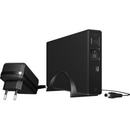 Raidsonic ICY BOX Gehäuse für 3,5 SATA HDD zu Type-C- USB 3.1 Computer-Adapter