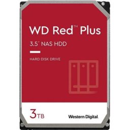 Western Digital WD Red Plus 3TB HDD-NAS-Festplatte (3TB) 3,5
