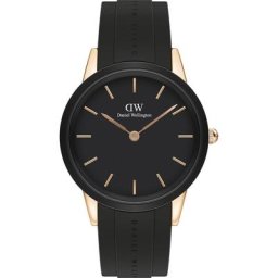 Daniel Wellington Unisexuhr Edelstahl Damenuhren Schwarz Damen