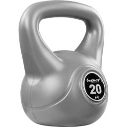 Movit - 20 kg Kettlebell Kugelhantel grau