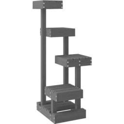 Vidaxl - Kratzbaum Grau 45,5x49x103 cm Massivholz Kiefer Grau