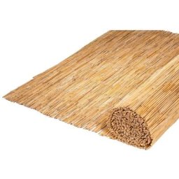 Garten-Sichtschutzmatte 1x5 m Bambus Nature Grau