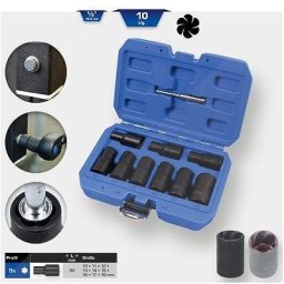 Ks Tools 1/2"" Spiral-Profil-Stecknuss-Satz, 10-tlg, 10 - 19mm BT026000