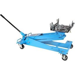 Ks Tools Hydraulischer-Getriebeheber mit verstellbarer Aufnahmeplatte, 1 t 460.1180