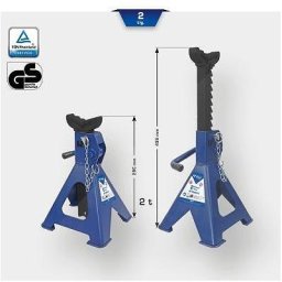 Ks Tools Unterstellböcke (Paar) mit Schnellentriegelung, 2 Tonnen BT180010