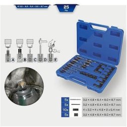 Ks Tools HSS Schraubenausdreher-Satz, 25-tlg BT541900