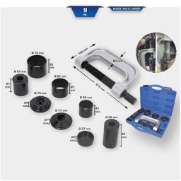 Ks Tools 4in1 Kugelgelenk-Abzieher-Satz, 9-tlg BT661100