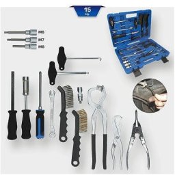 Ks Tools Universal-Bremstrommel und Bremsscheiben-Werkzeug-Satz, 15-tlg BT701250