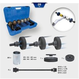 Ks Tools Zug- und Druckhülsen-Satz, mit 4 Spindeln, 26-tlg BT672450
