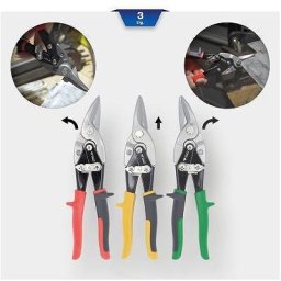Ks Tools Hebel-Blechdurchgangsscheren-Satz, 3-tlg BT067200