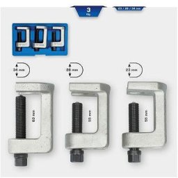 Ks Tools Kugelgelenk-Abdrücker-Satz, 3-tlg BT661000