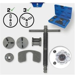Ks Tools Universal-Bremskolben-Rückstellwerkzeug-Satz, 5-tlg BT701150