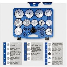 Ks Tools Ölfilterschlüssel-Satz, 19-tlg BT711010