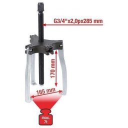 Ks Tools Universal-Abzieher 2+3-armig 165mm, Gr.3, 7t 640.4205
