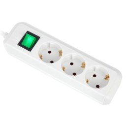 Brennenstuhl Eco-L 3 Way Split Sw 3m WH