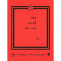 Zimmermann Verlag Kietzer Schule Für Klarinette