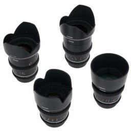 Samyang 24/35/50/85 MK2 EF VDSLR Set