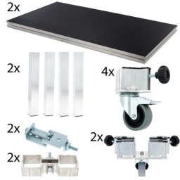 Stairville Tour Stage Drum Riser 2x2 60cm