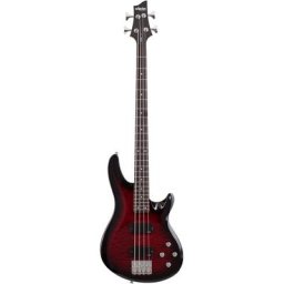 Schecter C-4 Plus See-Thru Cherry Burst