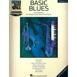 Hal Leonard Easy Basic Blues Play Along
