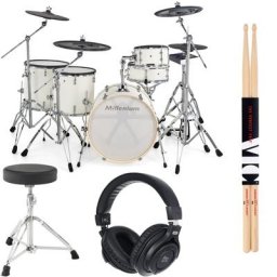 Millenium MPS-1000 E-Drum Set PW Bundle