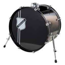 Millenium Focus 22""x16"" Bass Drum Black