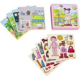 Magnetspiel Anziehpuppe Lilli HABA 7392, bunt