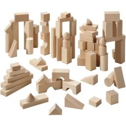 Basisbausteine - Große Grundpackung HABA 1070, beige