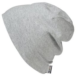 Kinder Beanie aus Jersey-Stoff JAKO-O, grau, Gr. 54/56