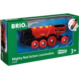 JAKO-O BRIO® 33592 Rote Lola Batterie-Lok, mit Licht und Geräusch, rot