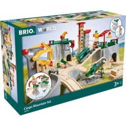 BRIO® 36010 Gebirgs-Frachten-Set Deluxe, 49 Teile, bunt
