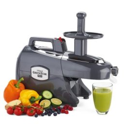 Green Star Pro Saftpresse | Doppelwalzen Entsafter