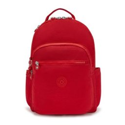 Kipling Basic Seoul Rucksack 44 cm Laptopfach Rucksäcke Rot Damen