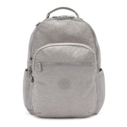 Kipling Basic Seoul Rucksack 44 cm Laptopfach Rucksäcke Grau Damen