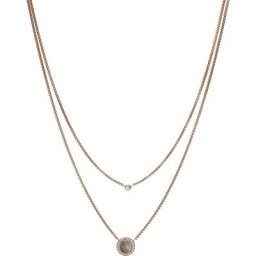 Fossil Kette Edelstahl Ketten Damen