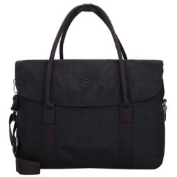 Kipling Basic Superworker Schultertasche 41 cm Laptopfach Umhängetaschen Schwarz Damen