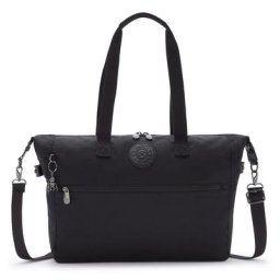 Kipling Basic Elevated Ilia Shopper Tasche 51 cm Laptopfach Schwarz Damen