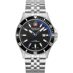 SWISS MILITARY HANOWA Herrenuhr Edelstahl Herrenuhren