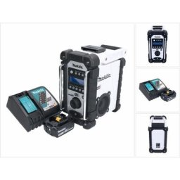 Makita - dmr 110 RF1NW Akku Baustellenradio 12 v - 18 v IP64 dab + 1x Akku 3,0 Ah + Ladegerät