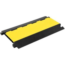 Vidaxl - Kabelschutzrampe mit 5 Kanälen 90 cm Gummi n/a