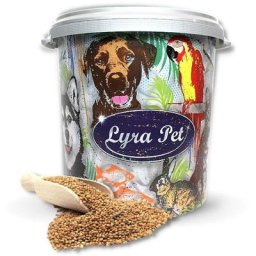 10 kg Lyra Pet® Hirse weiß gelb lose in 30 l Tonne