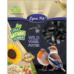 20 kg Lyra Pet® Sonnenblumenkerne schwarz Ernte 2022