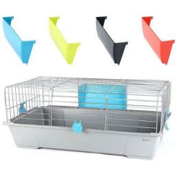 Garpet - Kaninchenkäfig innen indoor Hasenkäfig Meerschweinchen Käfig Hasenstall Kaninchenstall