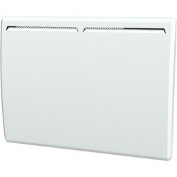 Elektroheizung mit Wärmespeicher Gusseisen 1000 w - Horizontal und gewölbt - Weiß - Blanc - Carrera