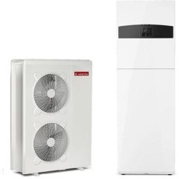Ariston Group - Vernetzte kompakte Luft/Wasser-Wärmepumpe Nimbus Compact m mit elektrischem