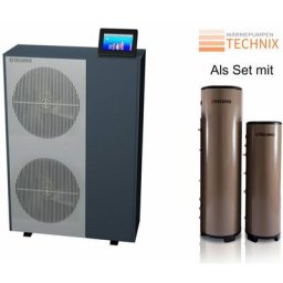 Luft-Wasser Wärmepumpe TX-24000 pro/ 24kW bis 450m² inklusive Steuerung mit einem